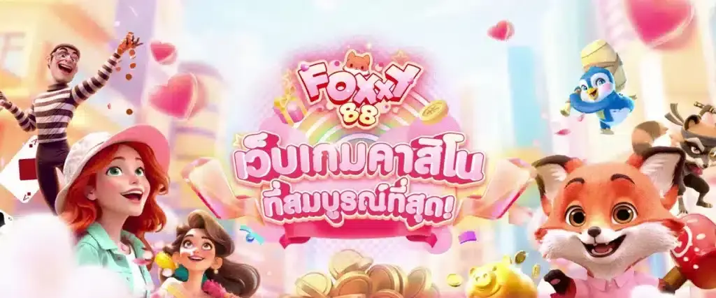 foxxy88 เว็บตรงคาสิโนออนไลน์ ครบทั้งสล็อตวอเลท